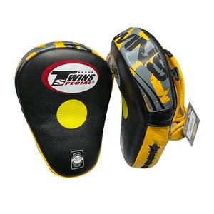 High Quality Professional Twin Custom Made Breathable Comfortable Durable Leather Punching Pads Custom Logo Focus Mitts Muay - Product Image 5