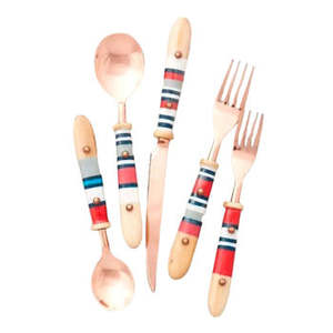 Juego de cubiertos metálicos de calidad comercial diseñado para restaurantes, hoteles, cafeterías y servicios de alimentación a gran escala. - Product Image 2