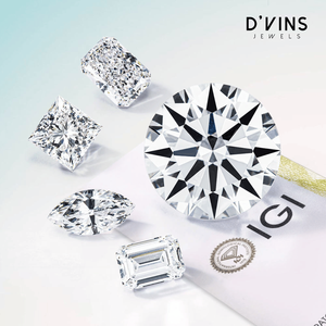 เพชรสร้างสรรค์ D'vins Jewels ขายดี ขนาด 0.5 กะรัต 0.8 กะรัต 1 กะรัต คุณภาพ D VS1 รูปทรงหัวใจ เพชรเพาะเลี้ยงสำหรับทำเครื่องประดับ - Product Image 3