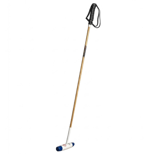 Mazas de Polo de Madera y Acero Inoxidable Resistentes, Bastones de Entrenamiento Equilibrados para Práctica Ecuestre, Juegos de Equitación, Deportes con Mango Largo y Duradero - Product Image 4