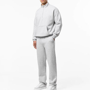 Wholesale Custom Tracksuits Custom Side Stripe Tracksuits Cotton Blend Tracksuit Private Label Production - Product Image 3