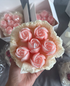 Vela Aromática Redonda de Cera de Soya Hecha a Mano de LANJO, Lujosa, para Recuerdos de Boda y Decoración del Hogar - Product Image 5