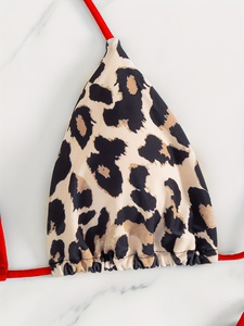 Traje de Baño para Mujer, Modelo K1360, Conjunto de Bikini, Traje de Baño de Cintura Alta, Bikini Tipo Tanga, Ropa de Playa - Product Image 6