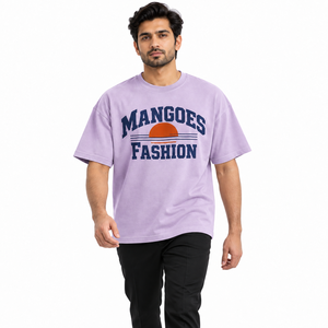 T-shirt promotionnel pour hommes, vintage, à manches courtes, infroissable, respirant, écologique, à séchage rapide, en gros pour entrepôt - Product Image 2