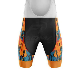 Cuissard de cyclisme personnalisé respirant et extensible pour équipes de cyclisme sur route, vêtements de performance et sports athlétiques - Product Image 4