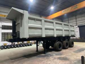 Remolque de Volteo Multiusos Resistente para Carga y Descarga Eficiente de Agregados, Carbón y Mineral de Hierro, Precio Competitivo de Exportación - Product Image 2