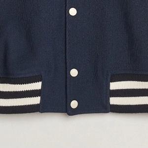 Chaqueta Varsity de Lana Formal con Logotipo Personalizado en la Parte Delantera para Hombre y Mujer, Impermeable y Resistente al Viento, para Invierno, Fabricante - Product Image 2