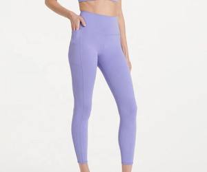 Nuevos Leggings de Yoga de Cintura Media Tejidos para Mujer, Casuales, Sólidos, para Gimnasio, Ejercicio, Fitness y Running, Precio al por Mayor, con Logo - Product Image 3
