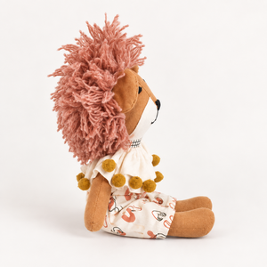 Peluche Lion Mignon, Jouet en Tissu Doux, Marionnette Cousue, 35 cm, Accessoires pour Enfants, Cadeau, Décoration de Chambre - Product Image 3