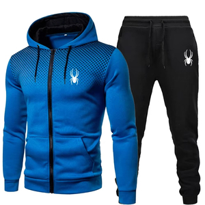 Survêtement d'hiver à capuche 100% coton avec impression numérique unie, service OEM disponible - Product Image 5