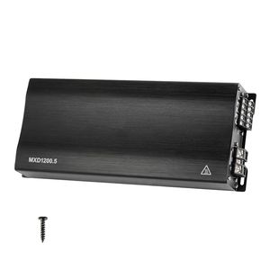 เครื่องขยายเสียงรถยนต์แบบบริดจ์ได้ 5 แชนแนล 4x100W/4x200W คลาส D มัลติแชนแนล สเตอริโอ 4 โอห์ม - Product Image 1