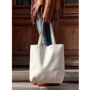 Bolsos Tote Unisex de Cuero PU con Cierre de Cremallera, Resistentes al Agua, Bolsos de Hombro para Verano y Otoño - Product Image 5