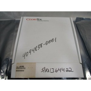Coorstek P01005 <b>Ceramic</b> <b>Ring</b>, 4094838-0001, 8.688 - Trusted Global Legacy Semiconductor Equipment and Parts at - Product Image 1