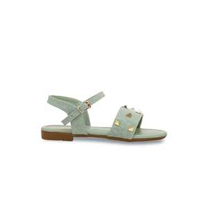 <b>Girls</b> <b>Heeled</b> <b>Sandal</b> KD7832 in Aqua Green Formal Aqua Green <b>Heeled</b> <b>Sandal</b> for <b>Girls</b> - Product Image 3