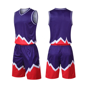Nouvel ensemble d'uniformes de basketball unisexe pour adultes, respirant, 100 % polyester, maillot de basketball personnalisé par sublimation à manches courtes - Product Image 2