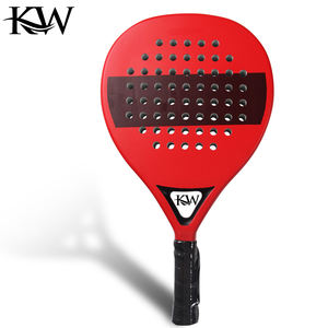 Raquettes de padel 18K carbone argentées avec surface texturée 3D, trous de précision, système anti-vibrations intelligent, raquettes de padel avancées - Product Image 2