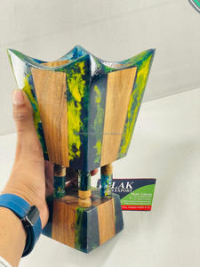 Wholesale Price Moroccan Style Bakhoor Burner Custom Logo Wood Resin Mubakhar <b>Incense</b> <b>Holder</b> Home Decor <b>Aromatherapy</b> <b>Diffuser</b> - Product Image 2