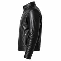 Vestes d'hiver en cuir véritable pour hommes, construction de qualité supérieure, chaudes, douces et confortables, vêtements de mode saisonniers, vente en gros