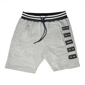 Shorts d'été unisexe pour adultes, 100% coton, tissu éponge, anti-UV, grande taille, écologiques, respirants, antibactériens, 320g, sans couture - Product Image 1