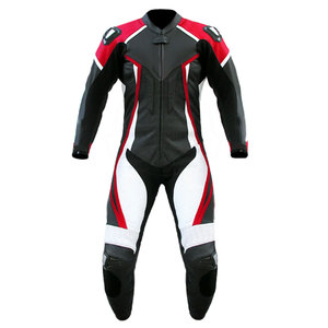 OEM High Quality Racing Motorbike Leather Suit Sleeveless Custom Logo Waterproof Winter Plus Size Latest Style Lightweight - Product Image 1