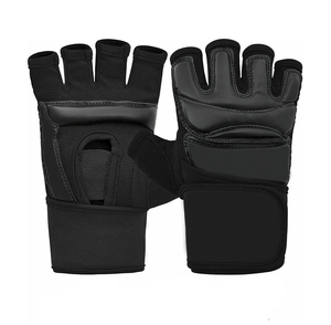 Gants de MMA demi-doigts de haute qualité pour arts martiaux, grappling, combat en cage, entraînement, avec logo personnalisé, gants de boxe d'entraînement MMA - Product Image 5