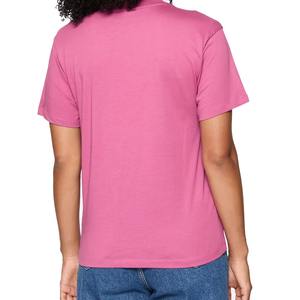 เสื้อยืดผู้หญิงผ้าฝ้าย 100% เป็นมิตรกับสิ่งแวดล้อม ป้องกันรอยยับ แห้งเร็ว ระบายอากาศได้ดี คุณภาพสูง รับสั่งซื้อจำนวนมาก - Product Image 3