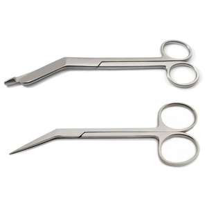 Ciseaux manuels en acier inoxydable pour pansements, Classe I, usage hospitalier, certifiés CE, garantie 1 an, kit d'instruments - Product Image 3