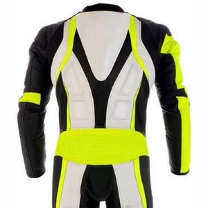 Traje de Motociclismo de Cuero Premium Unisex para Verano, con Mangas Largas Transpirables y Características de Protección - Product Image 5