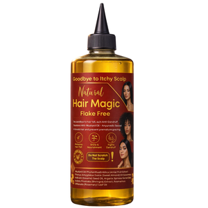 Hair Magic <b>Scalp</b> Conditioning <b>Oil</b> with Mustard <b>Oil</b> 250ml Anti <b>Dandruff</b> Flake Free Itchy <b>Scalp</b> Care - Product Image 1
