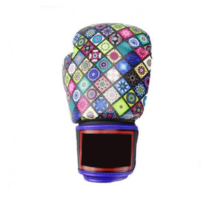 Guantes de Boxeo Profesionales de Piel de Vacuno Genuina, Estilo Encaje, 14oz, para MMA, Servicio OEM/ODM, Personalizables - Product Image 2