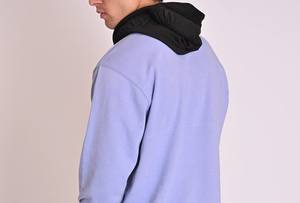 Sweat-shirts surdimensionnés pour hommes, très demandés, 100% coton molletonné, vêtements décontractés avec poche, coupe classique, respirants, personnalisables, vente en gros - Product Image 3