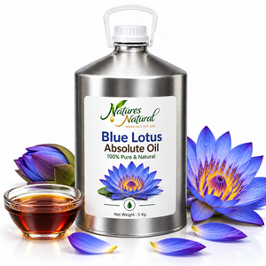 Huile Essentielle de Lotus Bleu d'Inde 100% Pure Distillée à la Vapeur Certifiée Casher et Halal pour Aromathérapie Florale Naturelle - Product Image 4