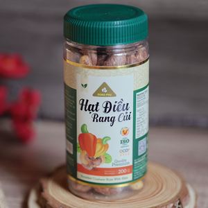 Vietnam Direct Factory 200g Jar Nutrition Snack Buttery Salty Premium Roasted Skin Cashew <b>Nut</b> W180 Dong Phu Brand ISO Certified - Product Image 2