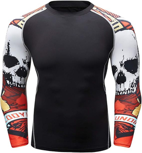 T-shirt de compression léger à séchage rapide pour la gym, le jogging, le cyclisme, le fitness et les activités quotidiennes – Commandes en gros - Product Image 1