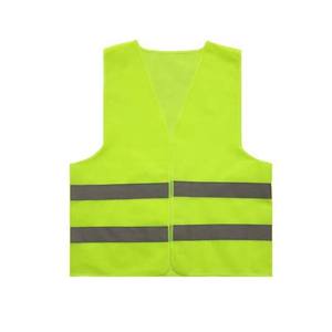 Chaleco Reflectante de Alta Visibilidad NESTA SPORTS con Cremallera y Tiras de Seguridad, Chaleco de Seguridad Amarillo para Trabajadores de la Construcción - Product Image 3