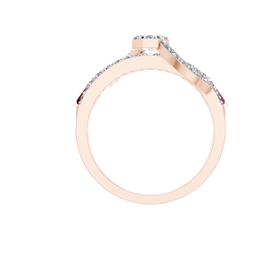 Bague élégante pour femme en or 14K 18K rubis certifié IGI cadeau de mariage de luxe classique bon marché prix en vrac acheter en gros personnalisé OEM ODM - Product Image 4