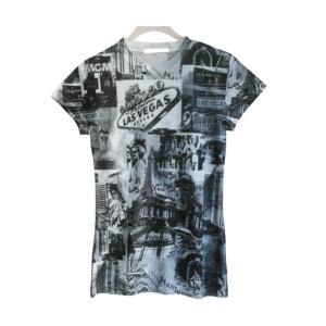 Venta al por mayor 2025 personalizado sublimación impresa hombres 100% algodón camiseta para hombres corte suelto impreso espacios en blanco tejido de punto - Product Image 4