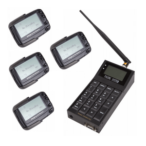 Pager Alfanumérico POCSAG de 433MHz, Receptor de Mensajes de Emergencia Inalámbrico con Pantalla LCD, Vibración, Uso en Hospitales y Clínicas, Resistente al Agua, 500m - Product Image 2