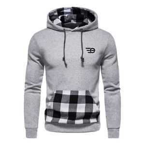 Sweat-shirts en coton pour hommes, streetwear, mode, hiver, vêtements chauds à capuche, fabricant OEM - Product Image 1
