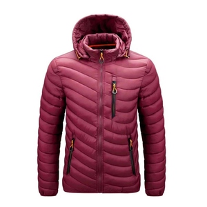 Chaqueta Acolchada Brillante de Invierno para Hombre, Nuevo Diseño de Moda, Chaqueta Acolchada Cálida con Capucha - Product Image 5