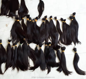 Perruques lisses et douces en cheveux vietnamiens, tissées à la main, 100% cheveux humains, extensions de cheveux vietnamiens, cheveux humains, meilleures ventes, stocks en vrac - Product Image 2