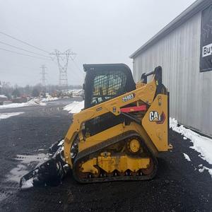 Chargeuse compacte sur chenilles CAT 259D3 avec godet frontal compact, moteur et boîte de vitesses pour travaux de construction - Product Image 5