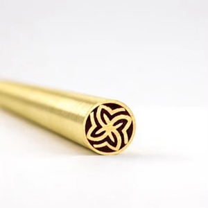 Grands épingles mosaïques de 8 mm en laiton et cuivre, attaches décoratives pour manches de couteau, tubes remplis d'époxy, quincaillerie DIY pour la fabrication de couteaux personnalisés - Product Image 3