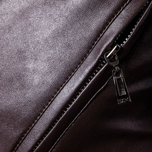 Veste en cuir pour homme, design très populaire, haute qualité, fabrication pakistanaise, veste d'hiver pour homme - Product Image 3