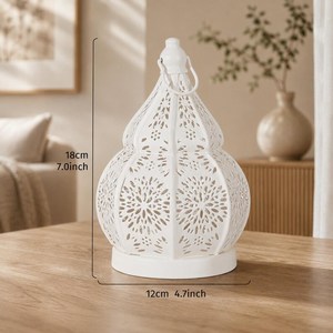 Farol de Metal Negro para Decoración de Bodas y Fiestas, Portavelas Único, Venta al por Mayor a Precio Accesible - Product Image 2