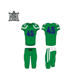 Maillot de football américain professionnel personnalisé - Léger, 100% polyester, manches courtes, maillot de jeu d'équipe - Product Image 2