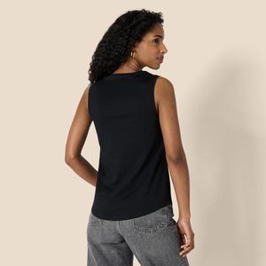 Camiseta sin mangas ajustada para mujer, chaleco informal sin mangas, camisola ligera y transpirable, ropa de moda para gimnasio, entrenamiento, yoga, venta al por mayor - Product Image 5
