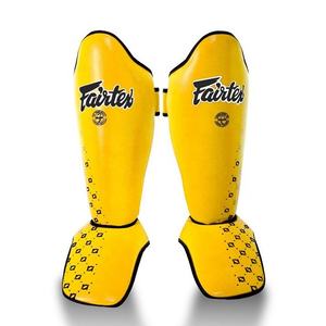 Espinilleras de Boxeo Personalizadas OEM, de Cuero PU, para Muay Thai, MMA, Kickboxing, Protección de Tibia y Empeine, con Correas Ajustables - Product Image 6