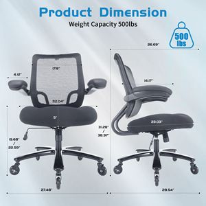 Sedia da Ufficio B1 Resistente di Qualità Premium per Comfort e Supporto - Product Image 6