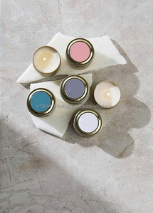 Golden Wax Filled Tin Candle Jars From Indian Manufacturer and Exporter - Product Image 2